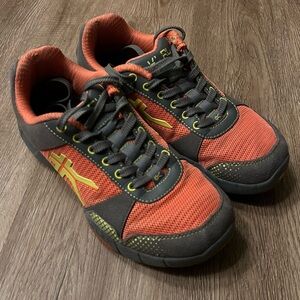 Kuru Quantum Sneakers Orange Grey Size 6